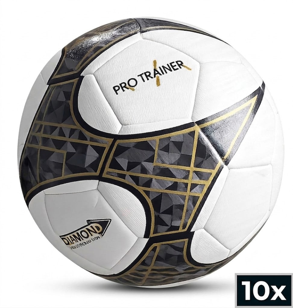 Pro Training Ball Bundle (10x Footballs 1x Carry Bag)- Save 10%