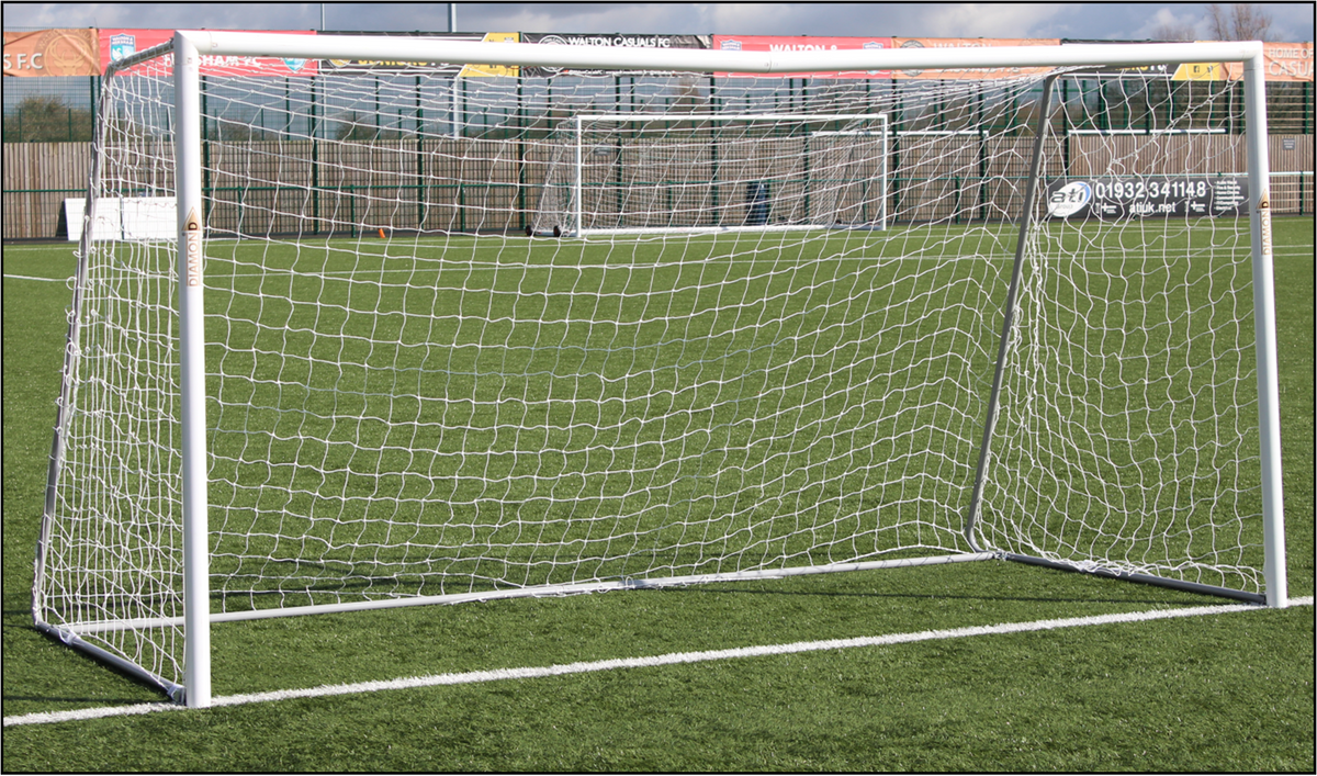 Folding Side Aluminium Goal - 12x6ft