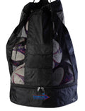Football Carrier with Coaching Compartment (Holds 10-12 Footballs)