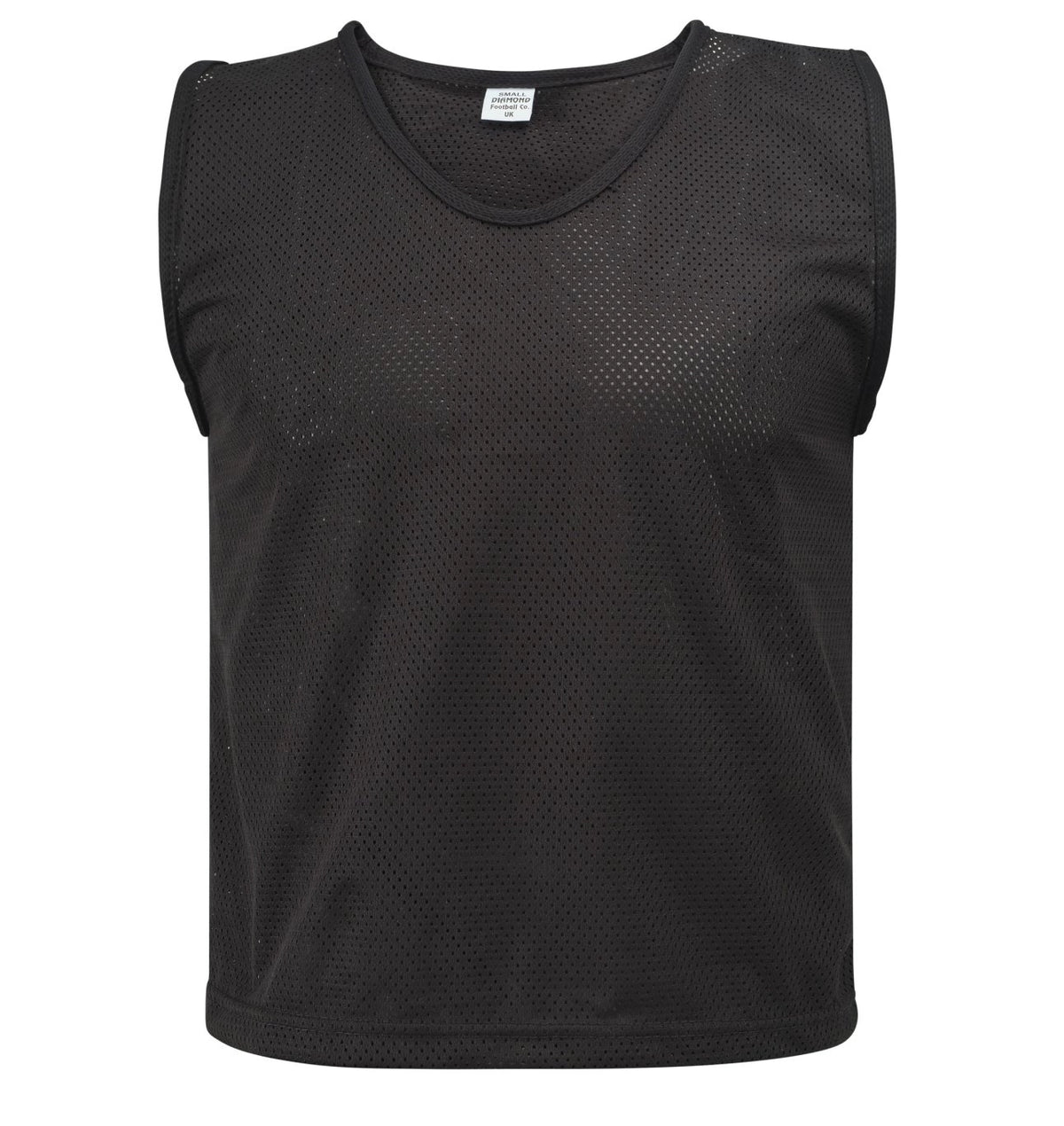 Black Mesh Football Training Bibs – Pack of 10 (XS/S/M/L/XL)