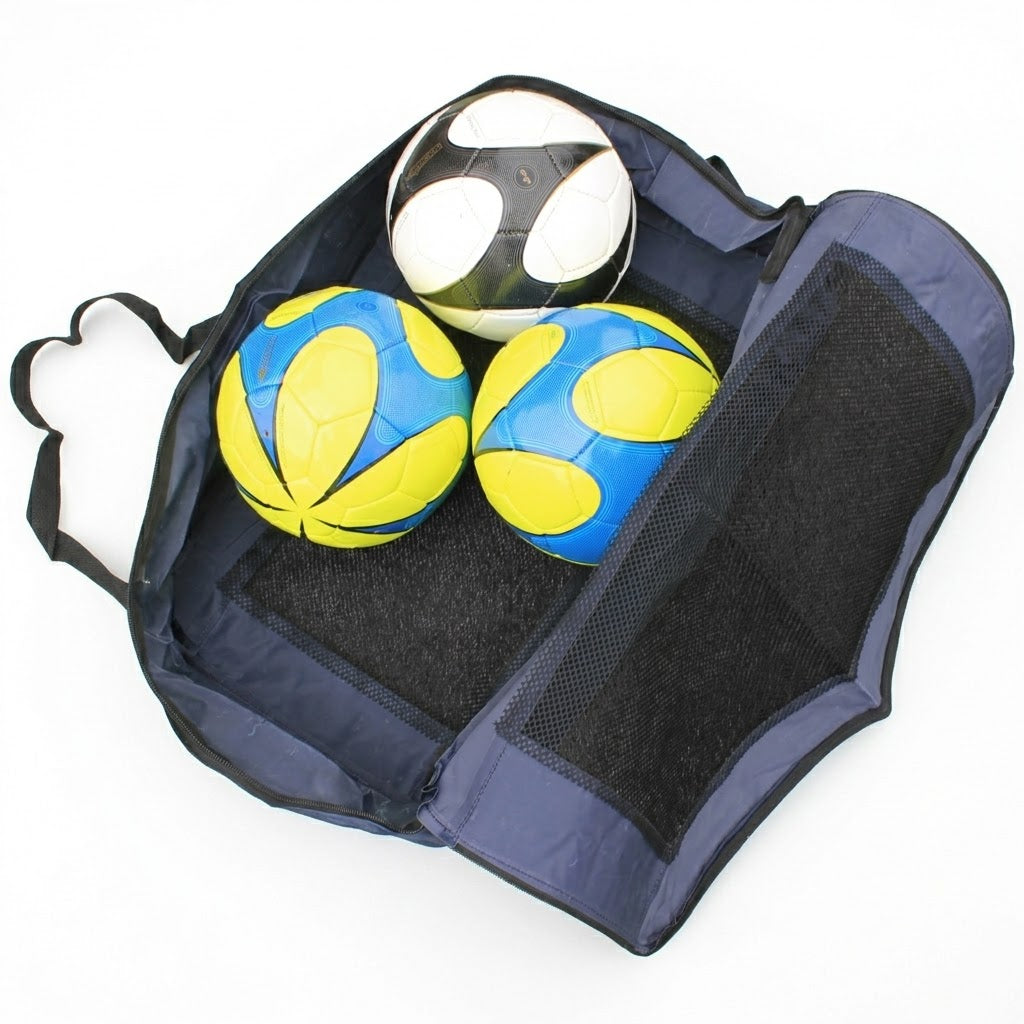 Compact 6-Ball Mesh Football Equipment Bag