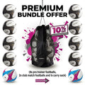 Complete Club Football Bundle (12x Footballs 1x Carry Sack) - Save 10%