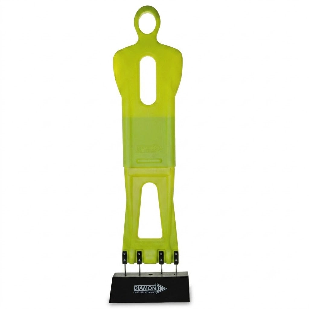 Diamond Duo Football Mannequin Yellow – Adjustable-Height Training Mannequin
