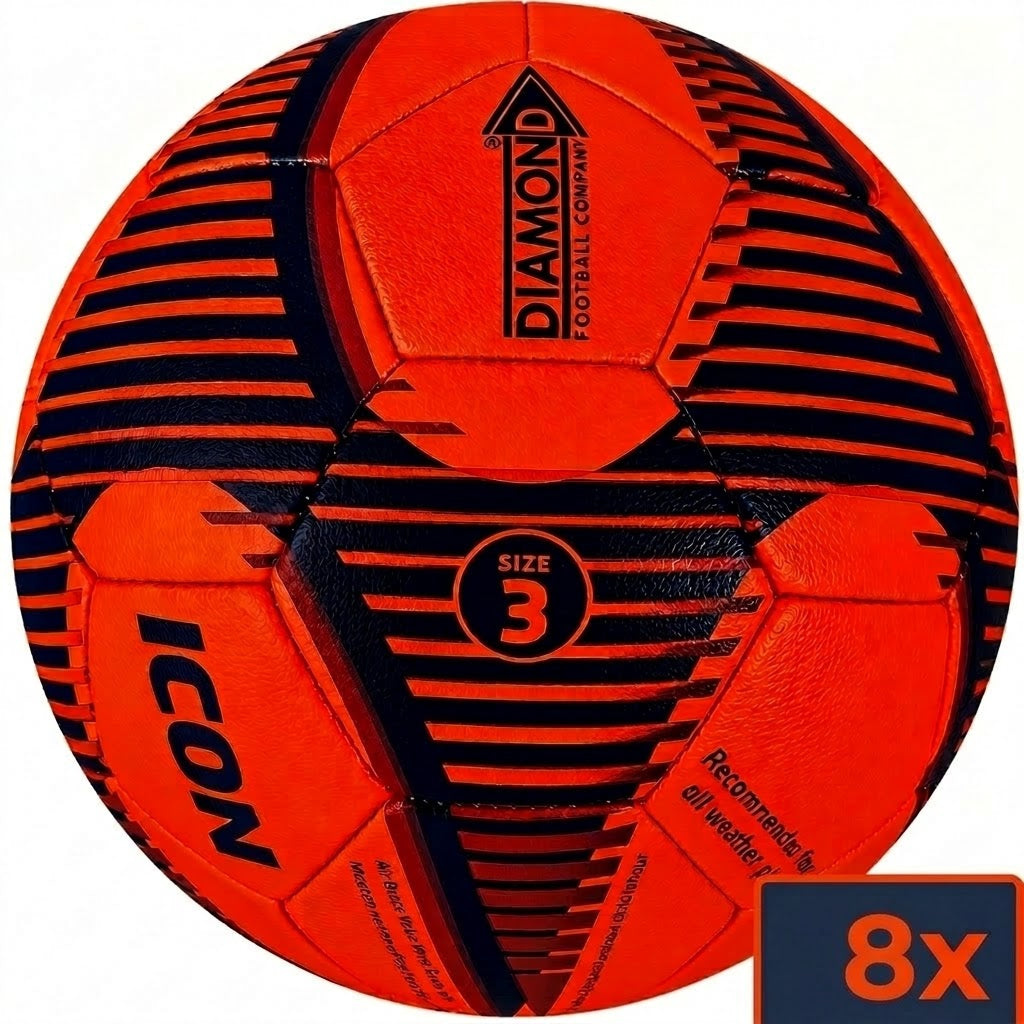 Complete Junior Football Bundle (12x Footballs 1x Carry Sack) - Save 10%