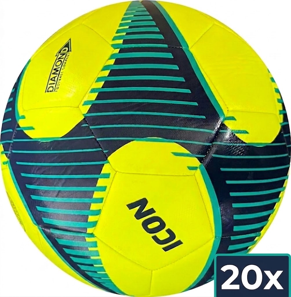 Icon Training Ball Bundle (20x Footballs 1x Carry Bag) - Save 20%