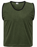 Khaki Mesh Football Training Bib - Pack of 10 (XS/S/M/L/XL)