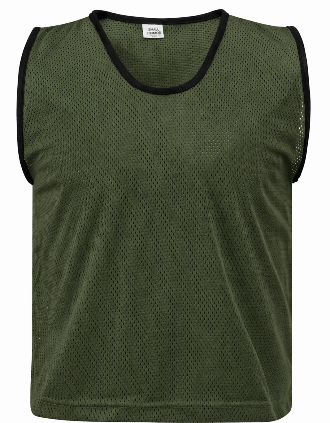 Khaki Mesh Football Training Bib - Pack of 10 (XS/S/M/L/XL)