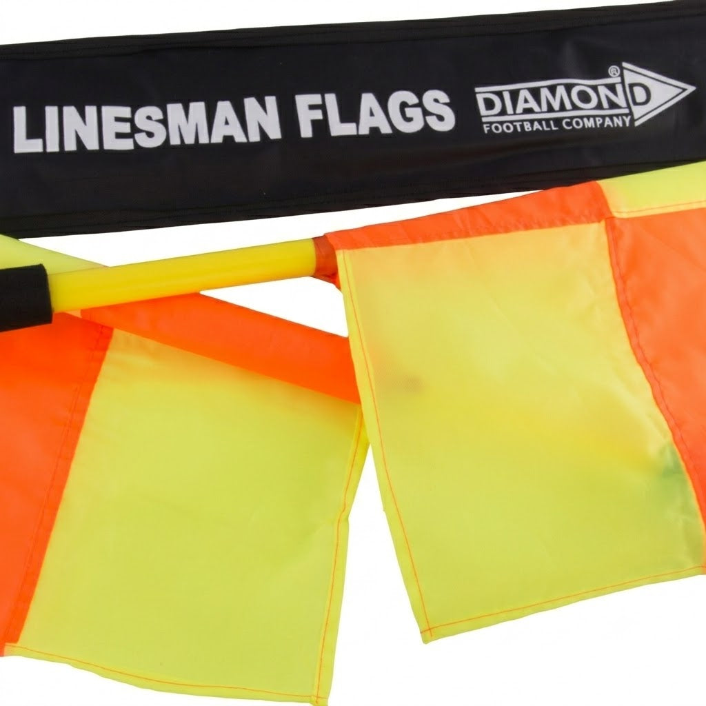 Linesman Flags – Official Matchday Pair with Carry Pouch