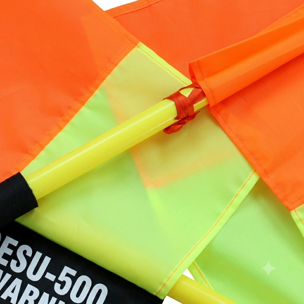Linesman Flags – Official Matchday Pair with Carry Pouch