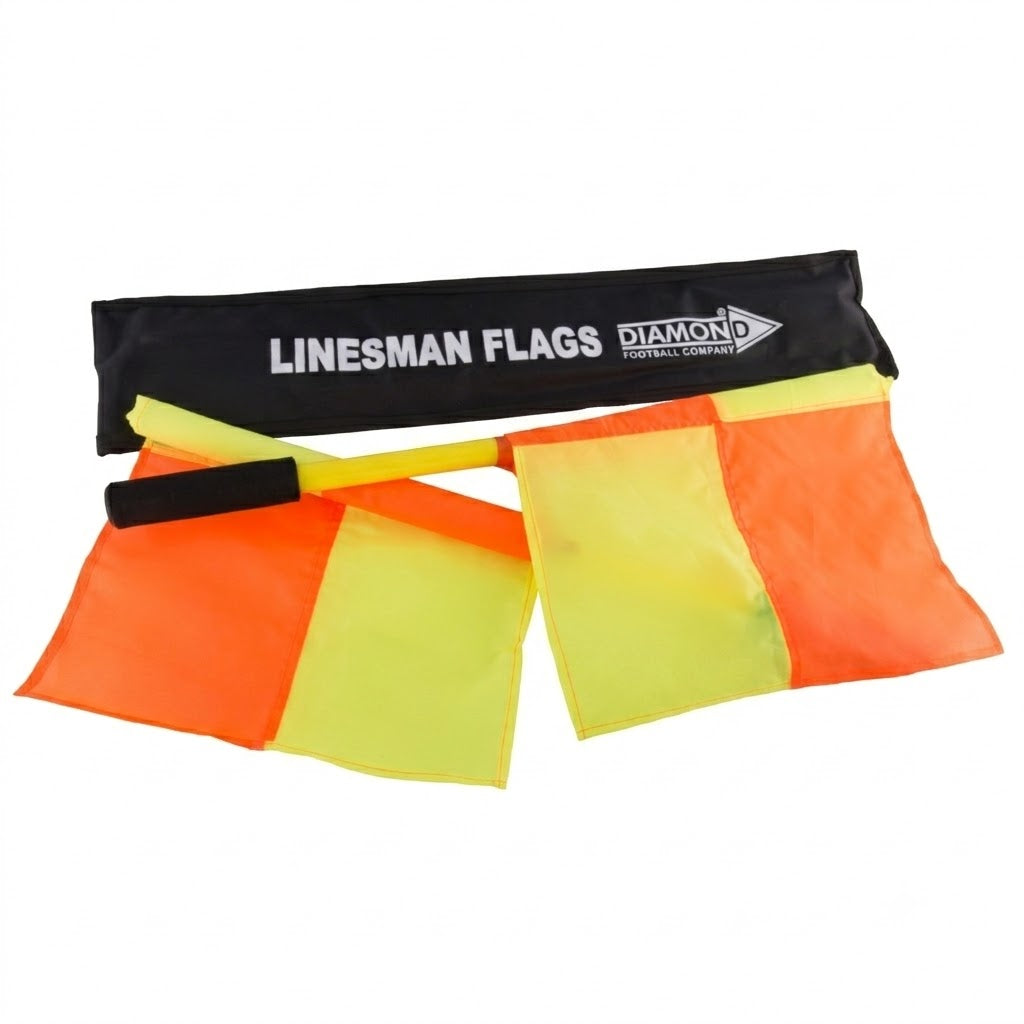 Linesman Flags – Official Matchday Pair with Carry Pouch