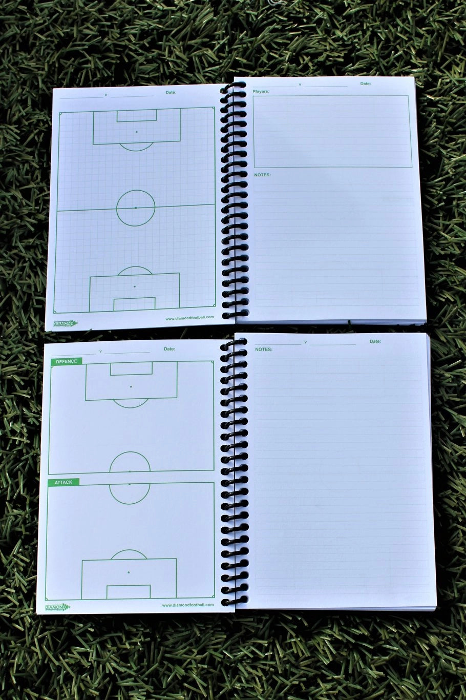 A6 Match Day Notebook