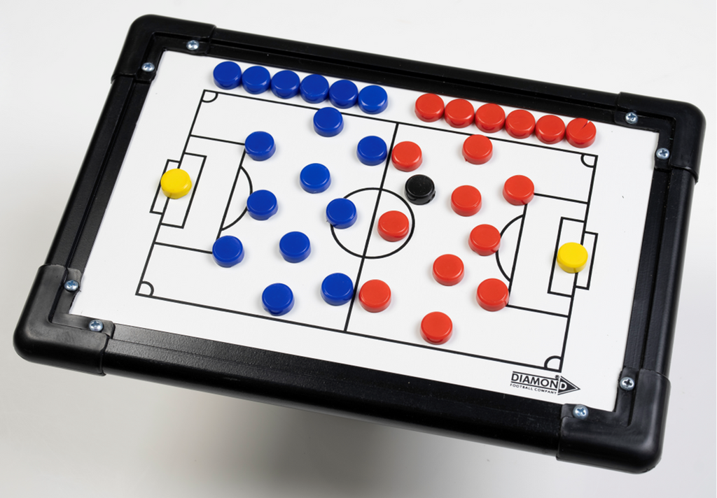 Micro Football Tactics Board – Magnetic &amp; Compact (30cm x 20cm)