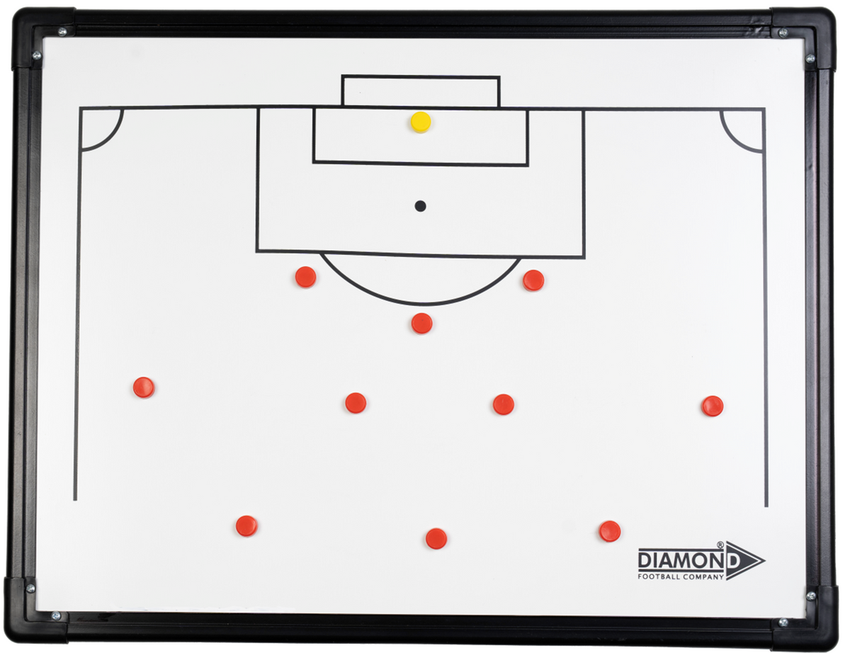 Midi Football Tactics Board – Large Double-Sided Magnetic Board (90cm x 60cm)