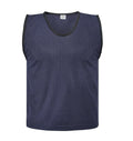 Navy Blue Mesh Football Training Bibs – Pack of 10 (XS/S/M/L/XL)