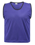 Purple Mesh Football Training Bibs – Pack of 10 (XS/S/M/L/XL)