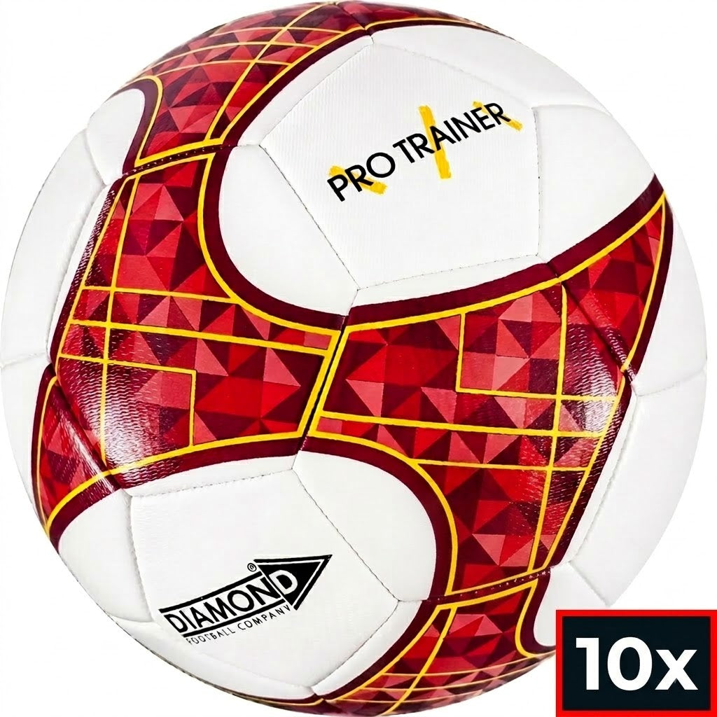 Pro Training Ball Bundle (10x Footballs 1x Carry Bag)- Save 10%