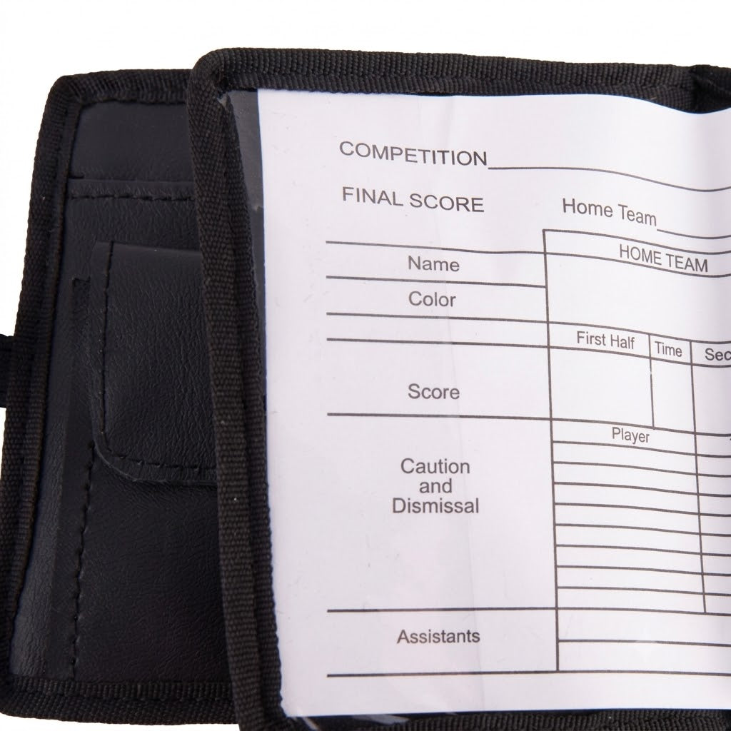 Deluxe Referee Wallet – Complete Matchday Set with Blue Card