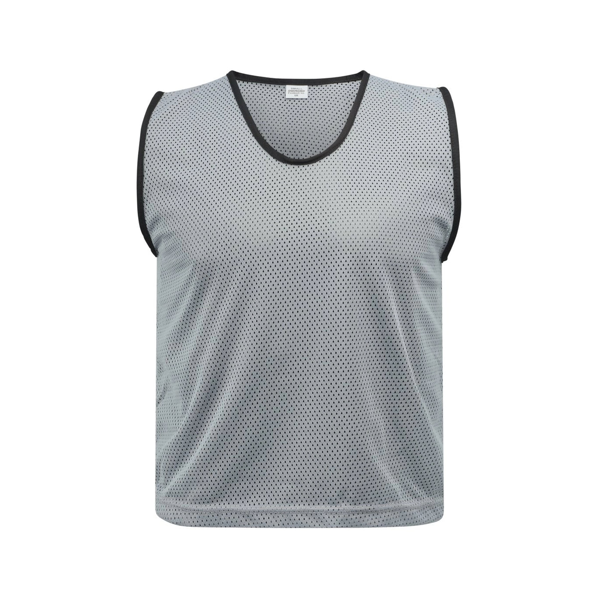 Silver Mesh Football Training Bibs – Pack of 10 (XS/S/M/L/XL)