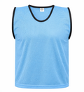 Sky Blue Mesh Football Training Bibs – Pack of 10 (XS/S/M/L/XL)