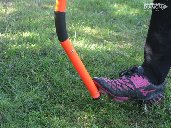 Spring Loaded Boundary Pole